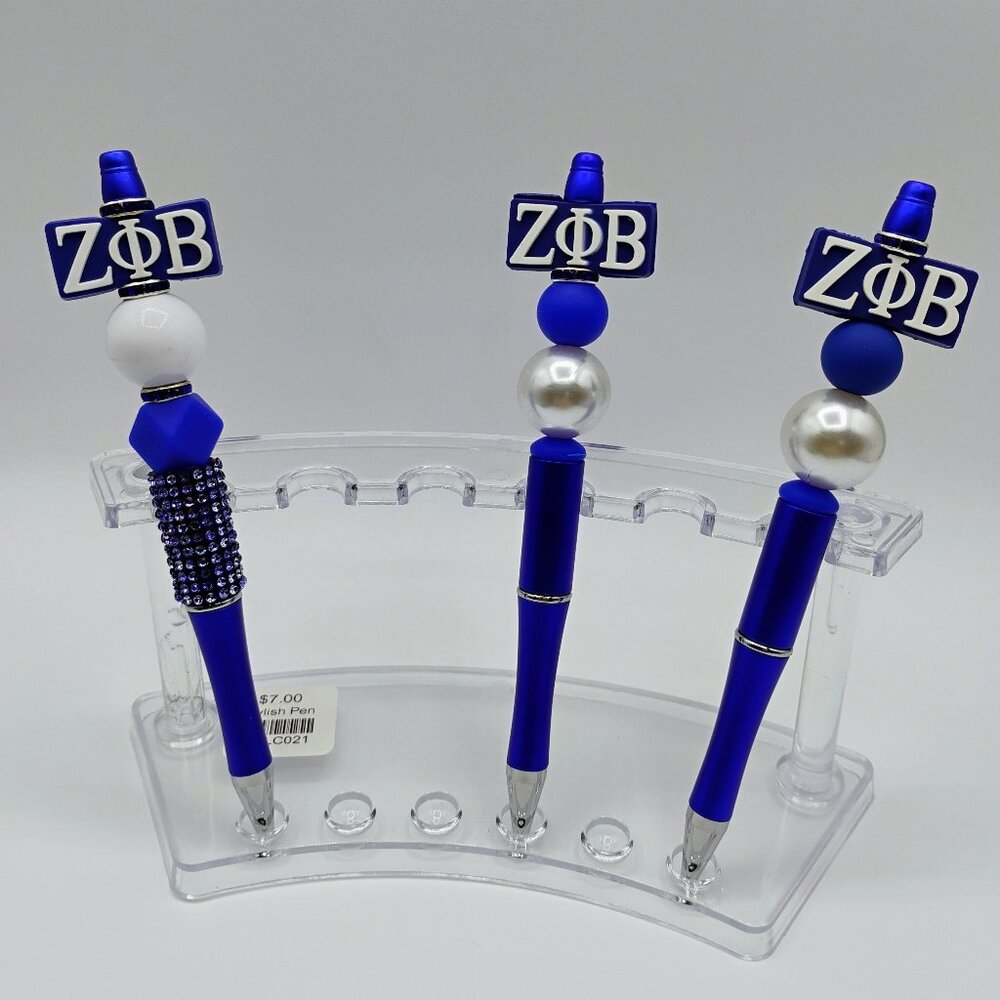 3 beaded pens lot - new condition